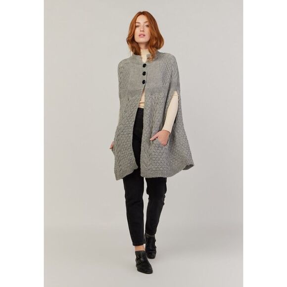 Stella Pardo Alpaca PONCHO LAKA size Small - Picture 1 of 10